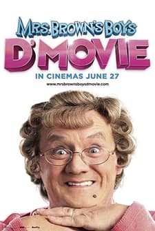 Mrs. Brown's Boys D'Movie (2014) afişi