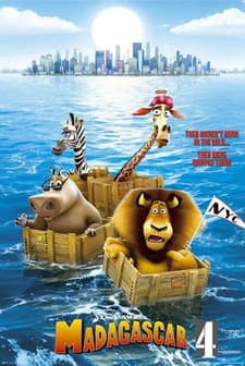 Madagascar 4 (2021) afişi