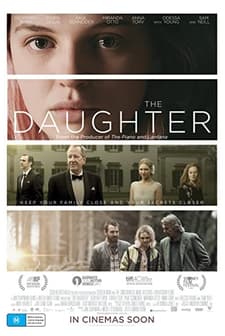 The Daughter (2015) afişi