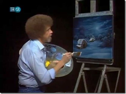 Bob Ross’la Resim Sevinci fotoğrafı