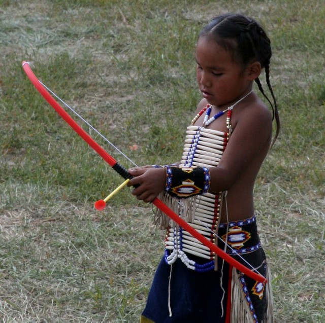 Oturan Boğanın İzinde Fotoğrafı