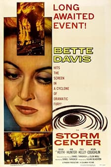 Storm Center (1956) afişi