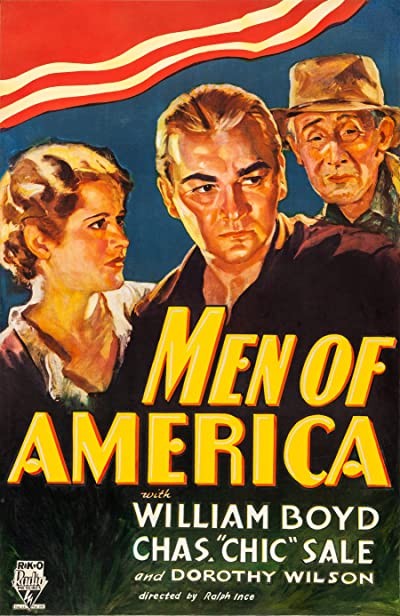 Men of America (1932) afişi