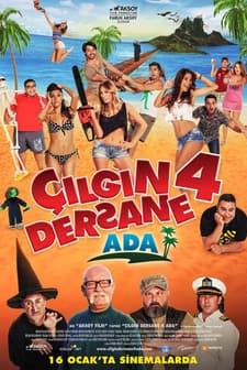 Çılgın Dersane: Ada (2014) afişi