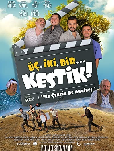 Üç, İki, Bir... Kestik! (2014) afişi