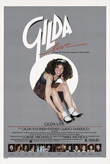 Gilda Live (1980) afişi