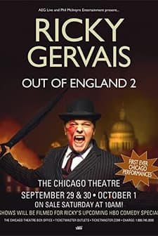 Ricky Gervais: Out of England 2 - The Stand-Up Special (2010) afişi