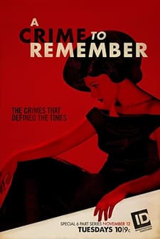 A Crime to Remember (2013) afişi