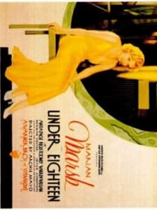 Under 18 (1931) afişi