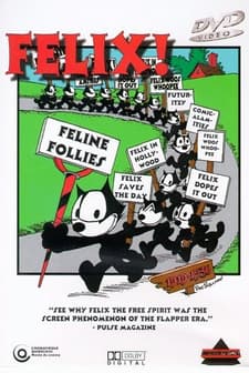 Felix in Hollywood (1923) afişi