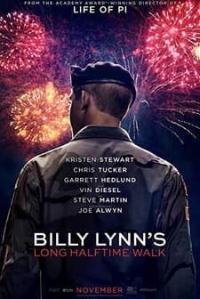 Billy Lynn'in Uzun Yürüyüşü (2016) afişi