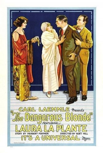 The Dangerous Blonde (1924) afişi