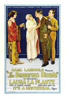 The Dangerous Blonde (1924) afişi