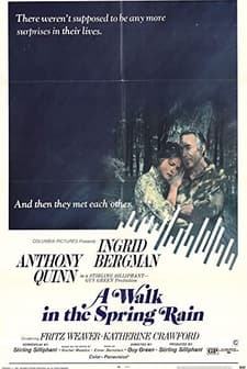 A Walk in The Spring Rain (1970) afişi