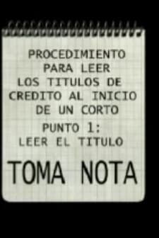 Toma nota (2005) afişi