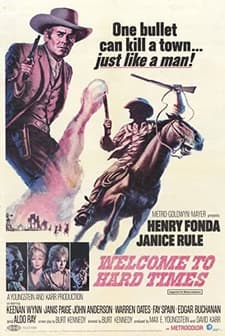 Welcome to Hard Times (1967) afişi