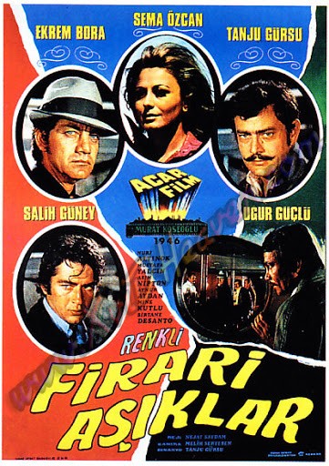Firari Aşıklar (1970) afişi