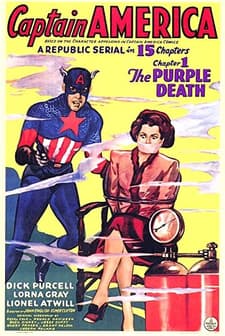 Kaptan Amerika (1944) afişi