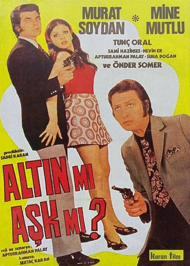 Altın Mı Aşk Mı (1971) afişi