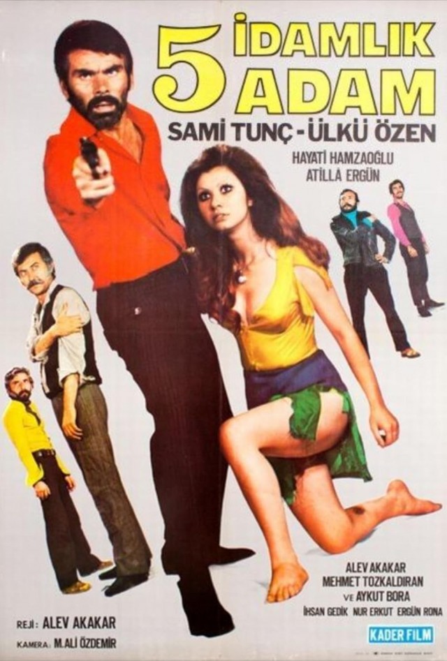 Beş İdamlık Adam (1971) afişi