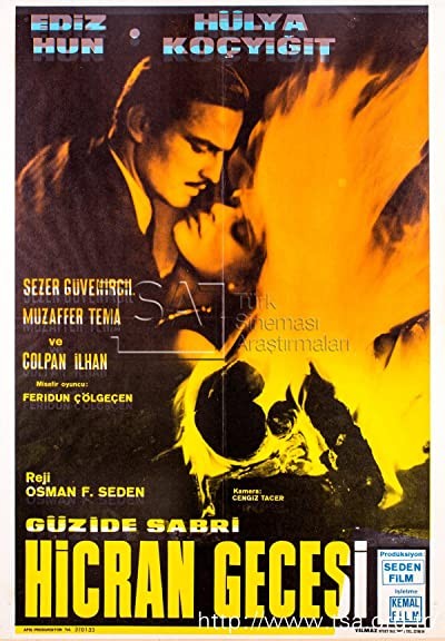 Hicran Gecesi (1968) afişi