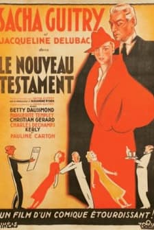 Le nouveau testament (1936) afişi