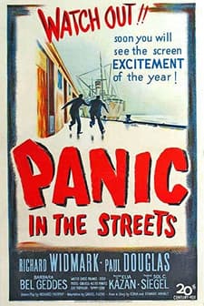 Caddede Panik (1950) afişi