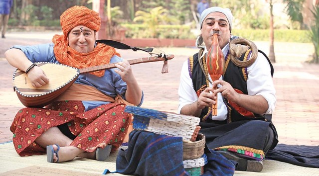 Bir Baba Hindu Fotoğrafı