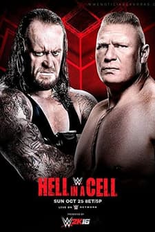 WWE Hell in a Cell (2015) afişi
