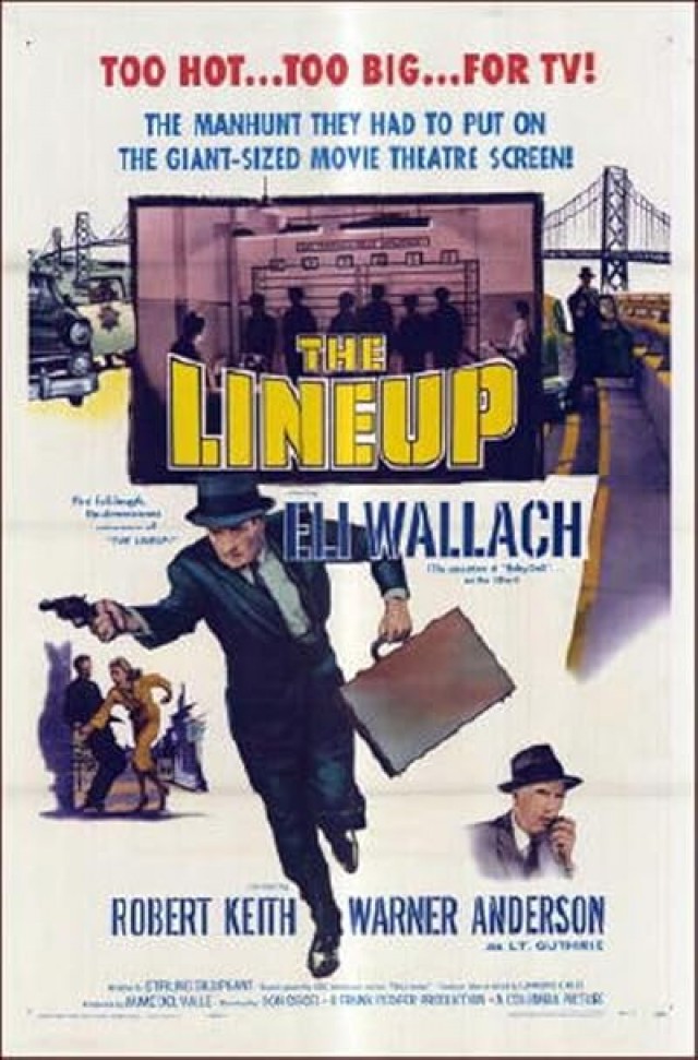 The Lineup (1958) afişi