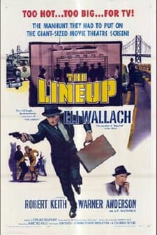 The Lineup (1958) afişi