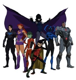 Justice League vs. Teen Titans fotoğrafı