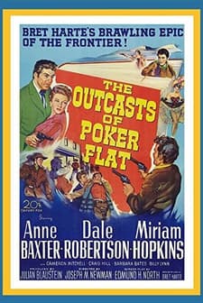 The Outcasts of Poker Flat (1952) afişi