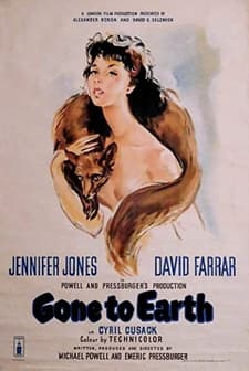 Gone to Earth (1950) afişi