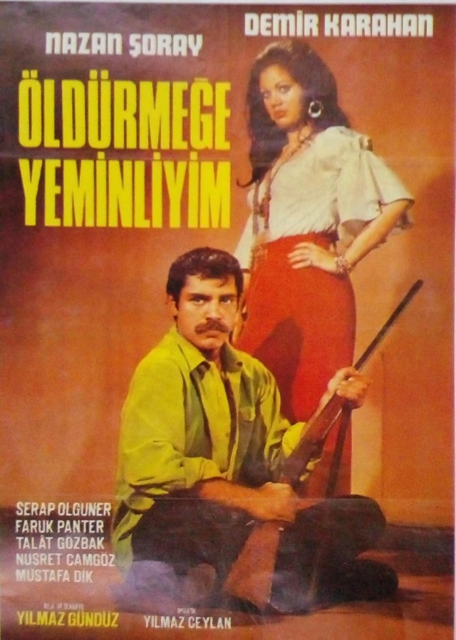 Öldürmeye Yeminliyim (1970) afişi