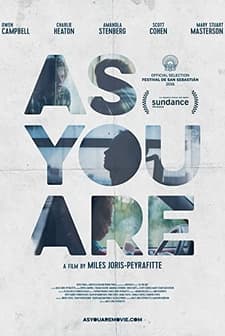 As You Are (2016) afişi