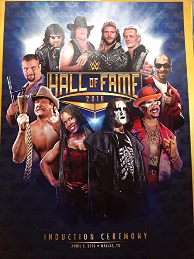 WWE Hall of Fame (2016) afişi