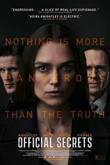 Official Secrets (2019) afişi