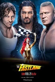 WWE Fast Lane (2016) afişi