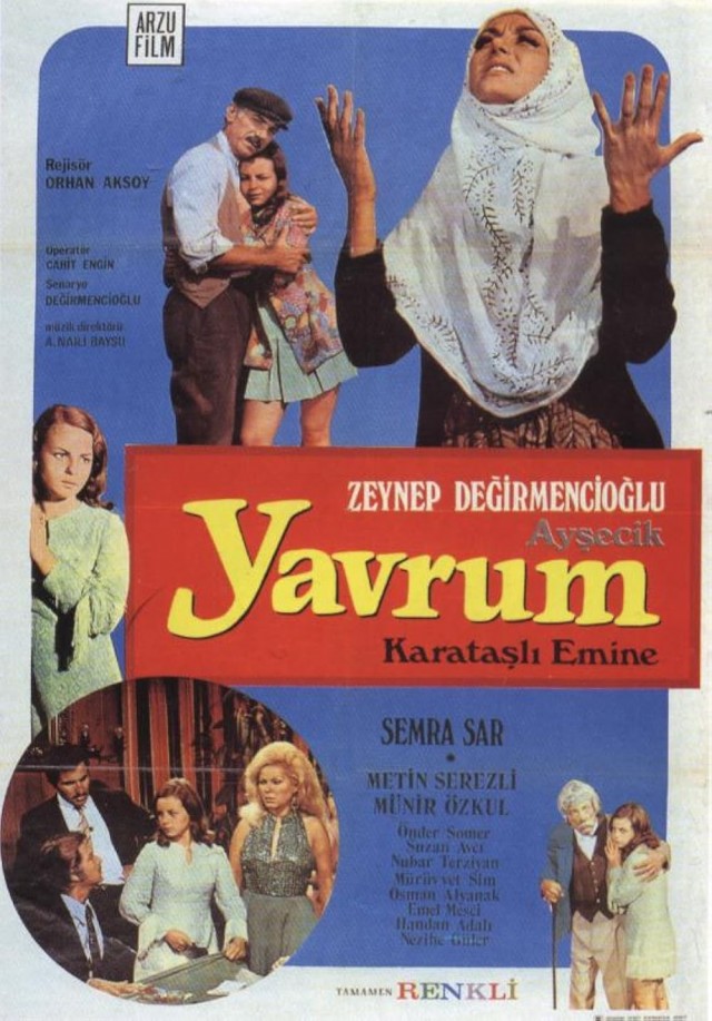 Yavrum (1970) afişi