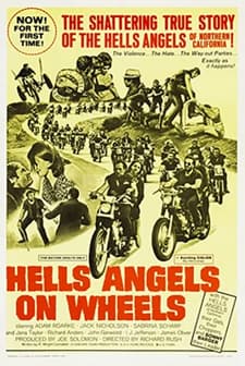 Hells Angels On Wheels (1967) afişi