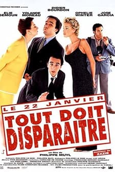 Tout Doit Disparaître (1997) afişi