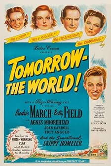 Tomorrow, the World! (1944) afişi