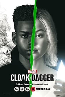 Cloak & Dagger (2018) afişi