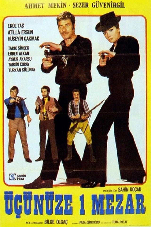 Üçünüze Bir Mezar (1971) afişi