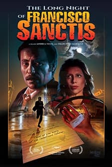 La larga noche de Francisco Sanctis (2016) afişi