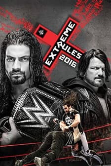 WWE Extreme Rules (2016) afişi