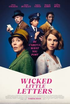 Wicked Little Letters (2023) afişi