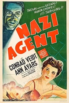 Nazi Agent (1942) afişi