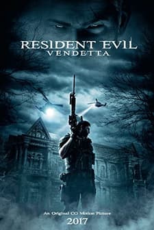 Resident Evil: Vendetta (2017) afişi